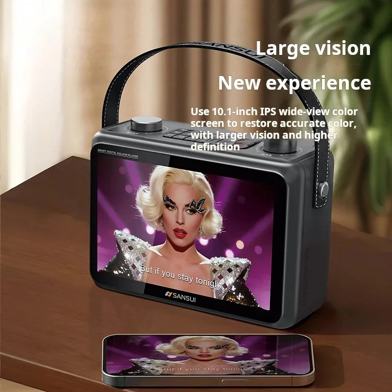 Audio Music Lyrics - SANSUI K115 LED Ekran 10.1 inç