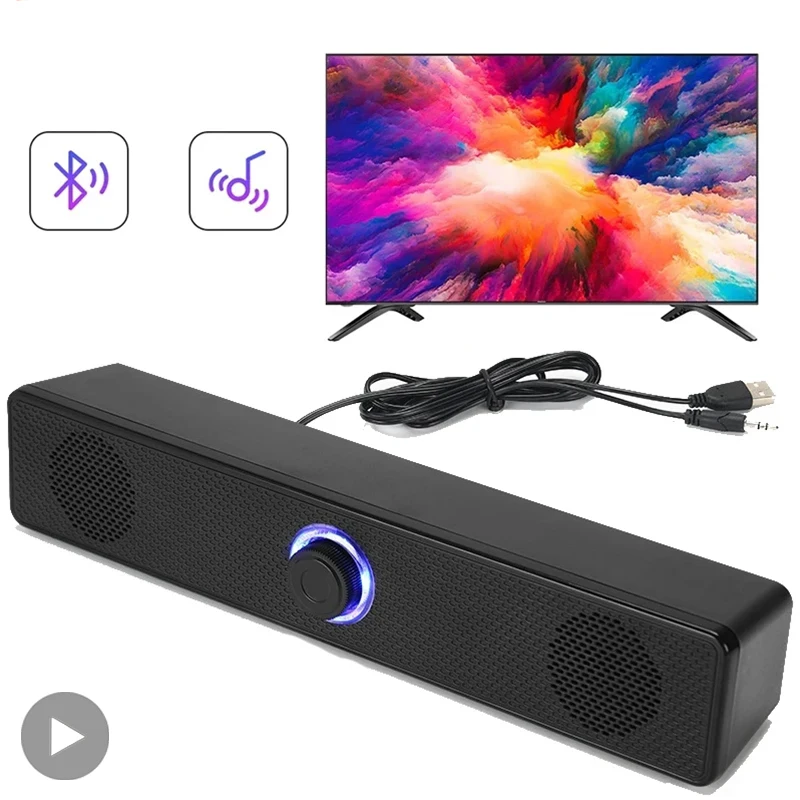 Audio Music Player Pc - Soundbar Bilgisayar PC TV Dizüstü Bilgisayar