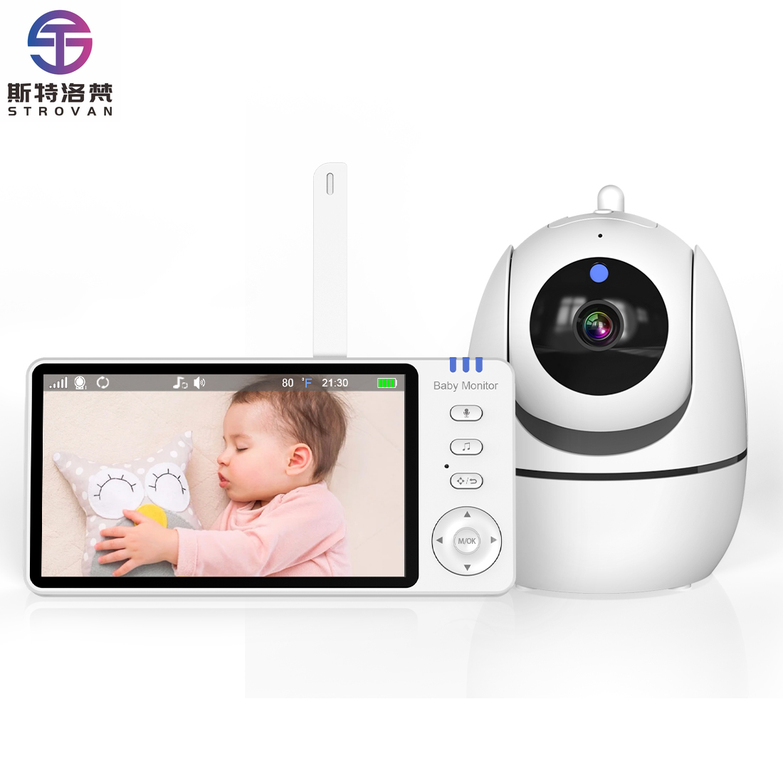 Audiovision Music Player - 720P HD Kablosuz Video Bebek 5.0