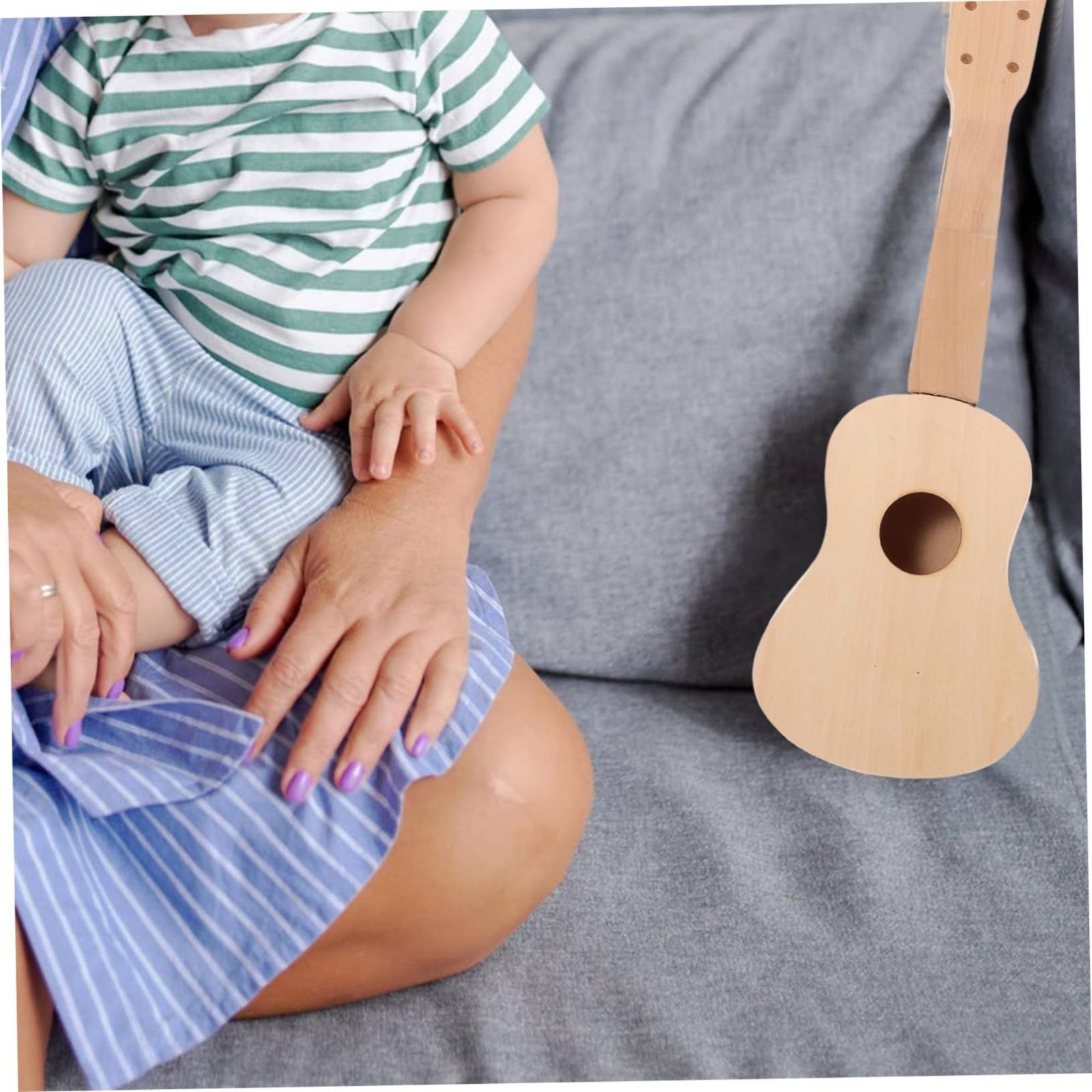 Ukulele Beginner Kit - 21 İnç Soprano Ukulele Kiti Tüm
