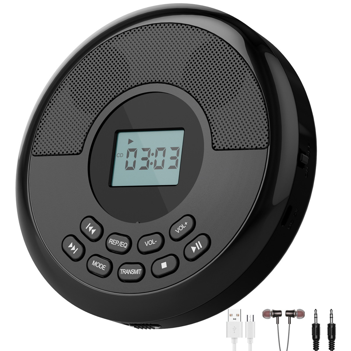 Audio Music Mp3 Songs - Taşınabilir CD Disk Makinesi MP3 USB