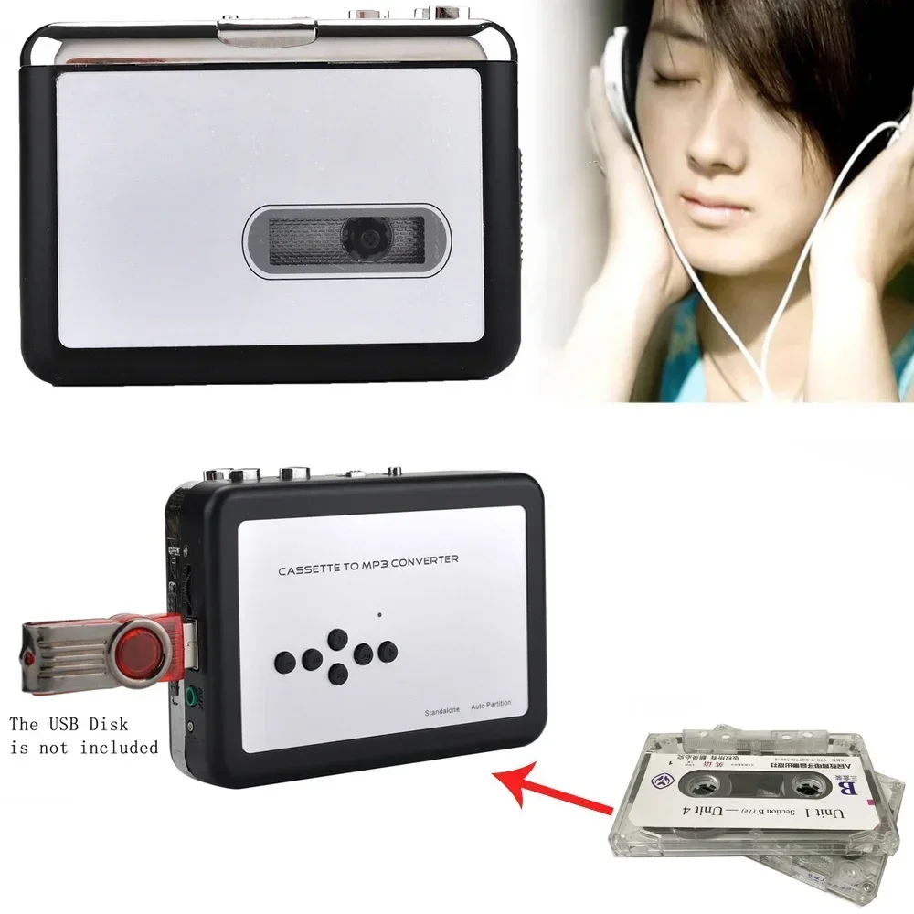 Audio Music Mp3 Songs - Yeni Kaset Çalar USB Walkman Kaset