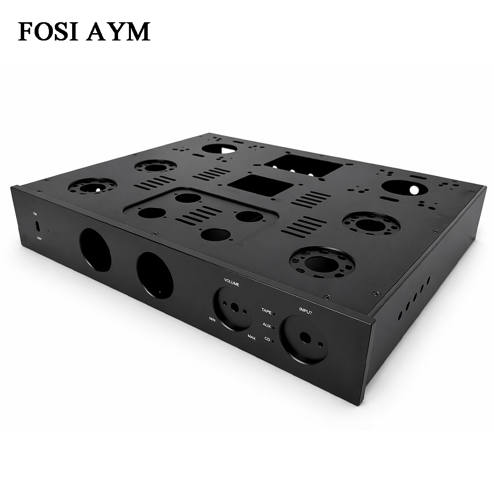 Audio Music Converter - FOSI AYM 415x330x70mm Tam Alüminyum Amplifikatör