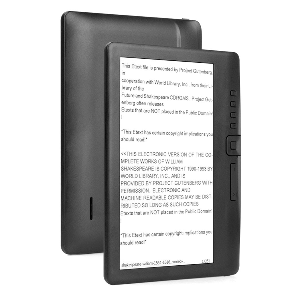 7 inç HD TFT Ekranlı E-kitap O - Audio Hd Music incelemesi ve fiyatı