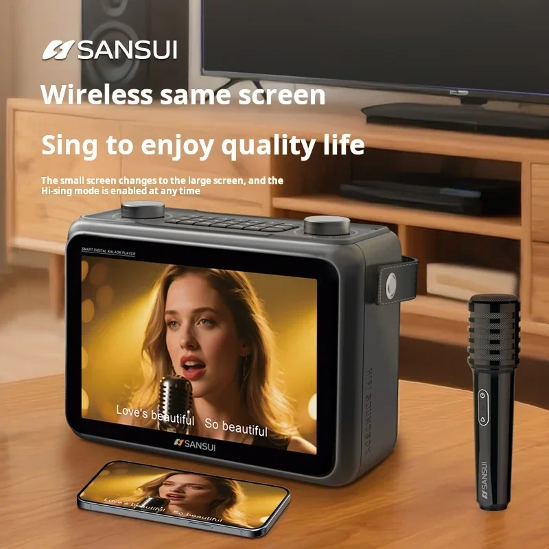 SANSUI K115 LED Ekran 10.1 inç - Audio Music Lyrics incelemesi ve fiyatı