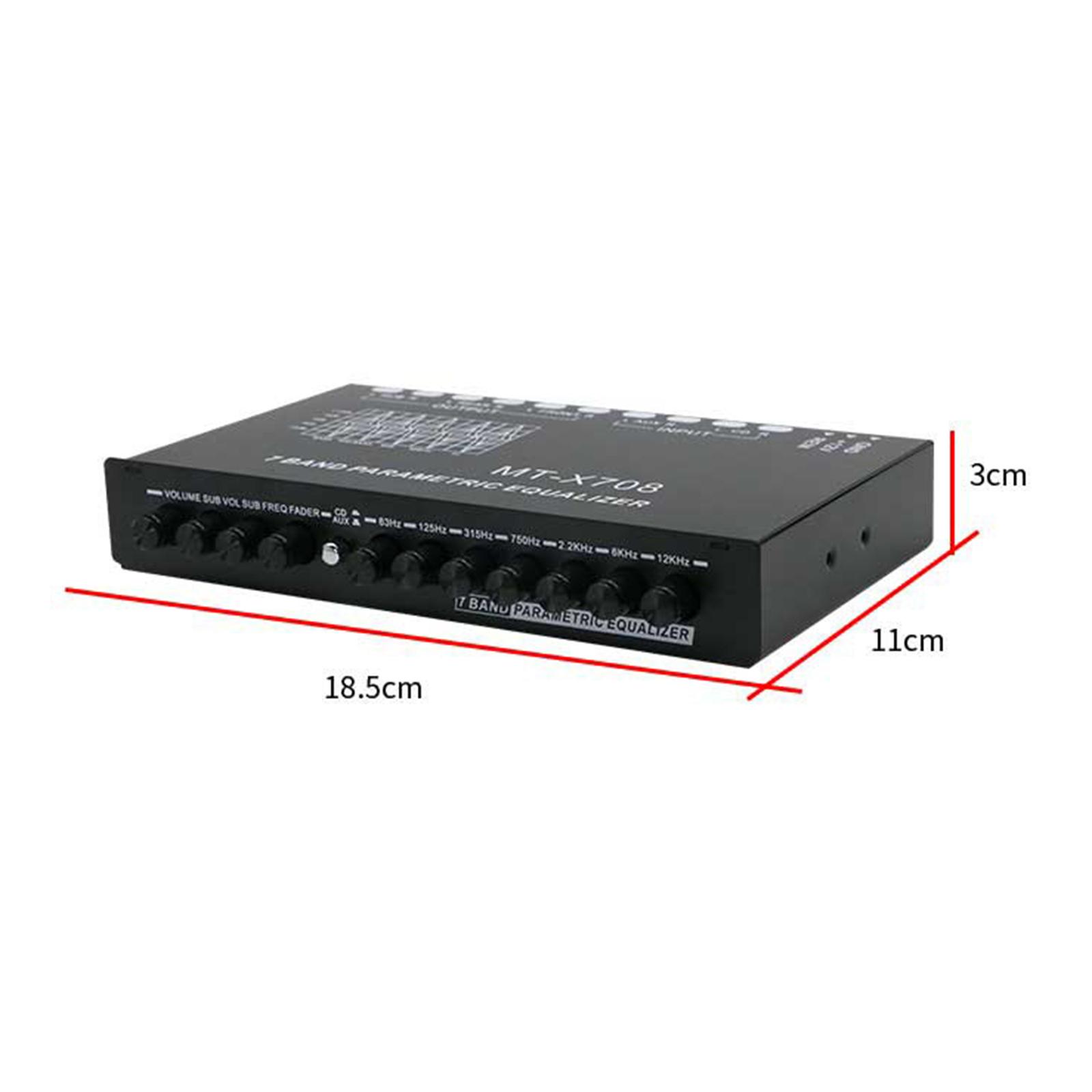 7 Bantlı EQ Ekolayzırlı DC 12V - Audio Music Equalizer incelemesi ve fiyatı
