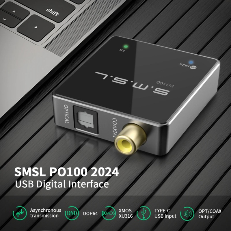 SMSL PO100 2024 USB Ses Dönüşt - Audio Music System For Home incelemesi ve fiyatı