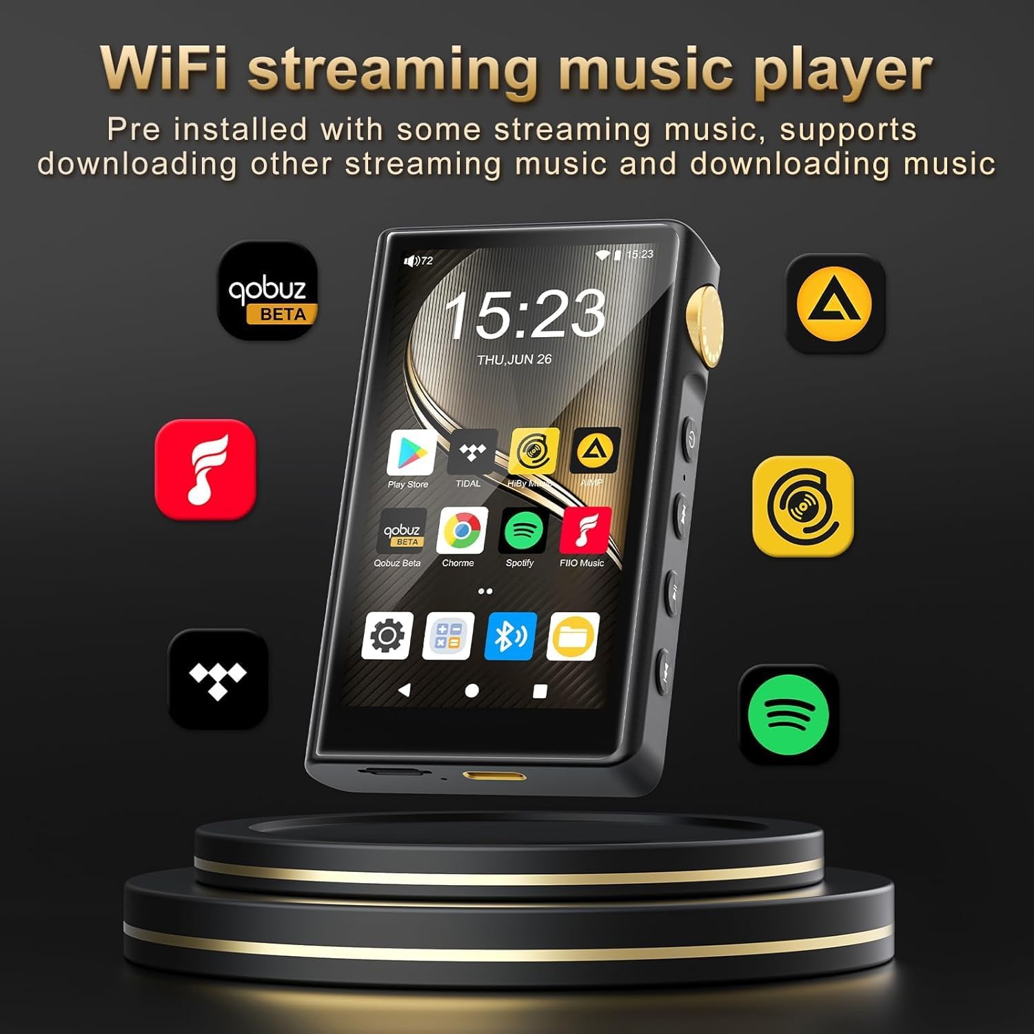 Android 12 HiFi Kayıpsız MP3 Ç - Audio Hd Music incelemesi ve fiyatı