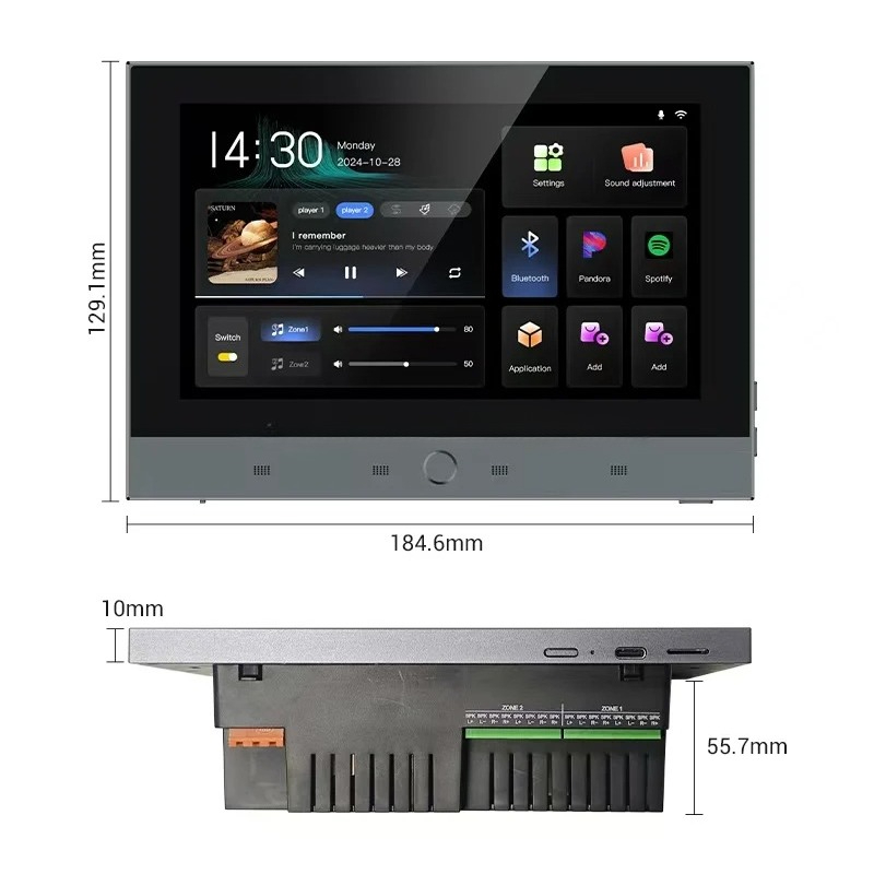 Dokunmatik Ekranlı Uzaktan Kum - Audio Music System For Home incelemesi ve fiyatı