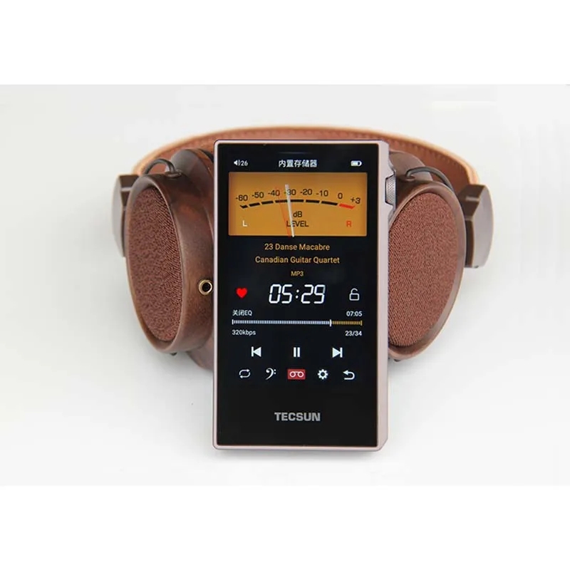 Tecsun PD-60 4 inç IPS dokunma - Audio Music Equalizer incelemesi ve fiyatı