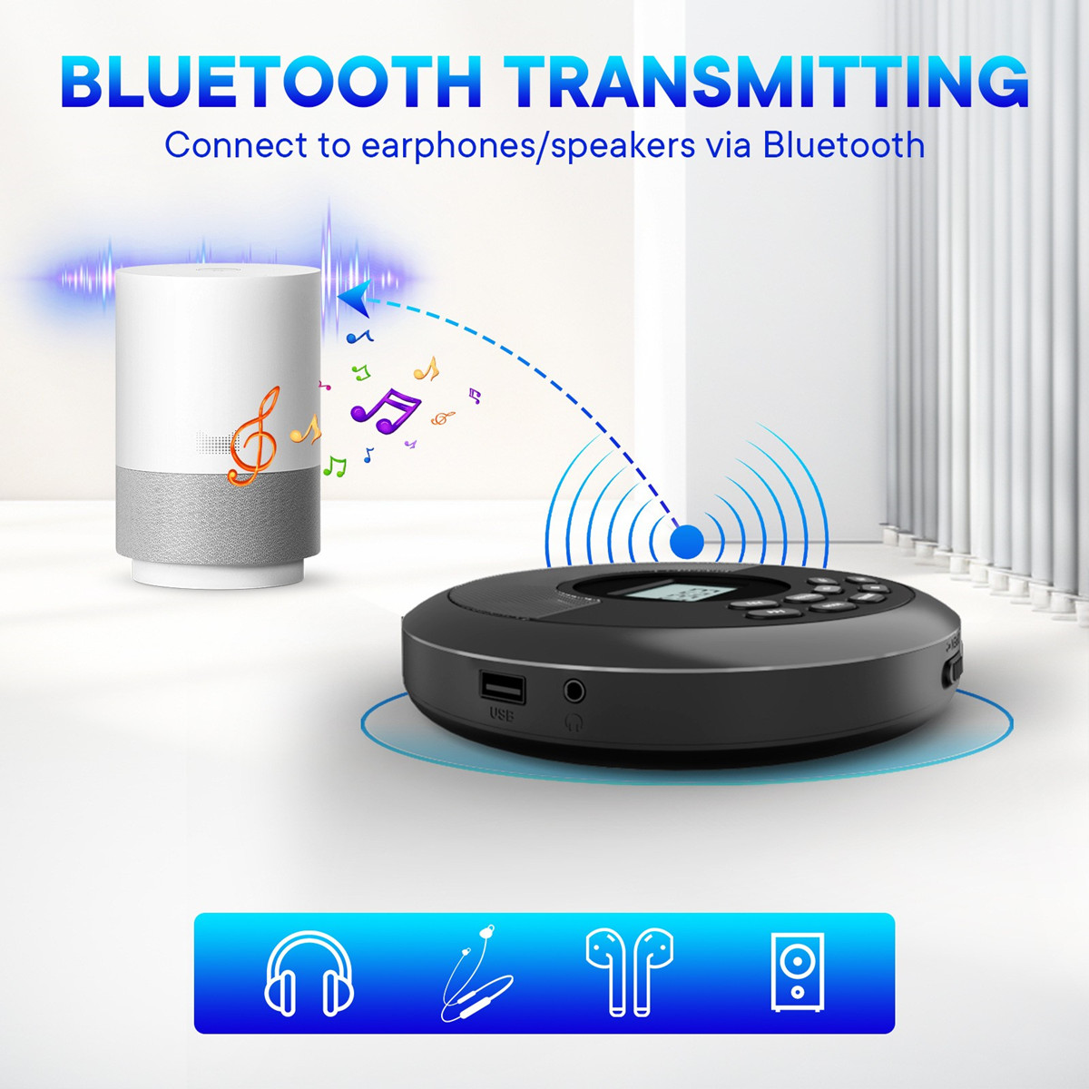 Taşınabilir CD Disk Makinesi M - Audio Music Mp3 Songs incelemesi ve fiyatı