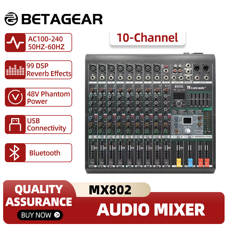 Leicozic Karıştırma Konsolu MX - Audio Music Equalizer incelemesi ve fiyatı