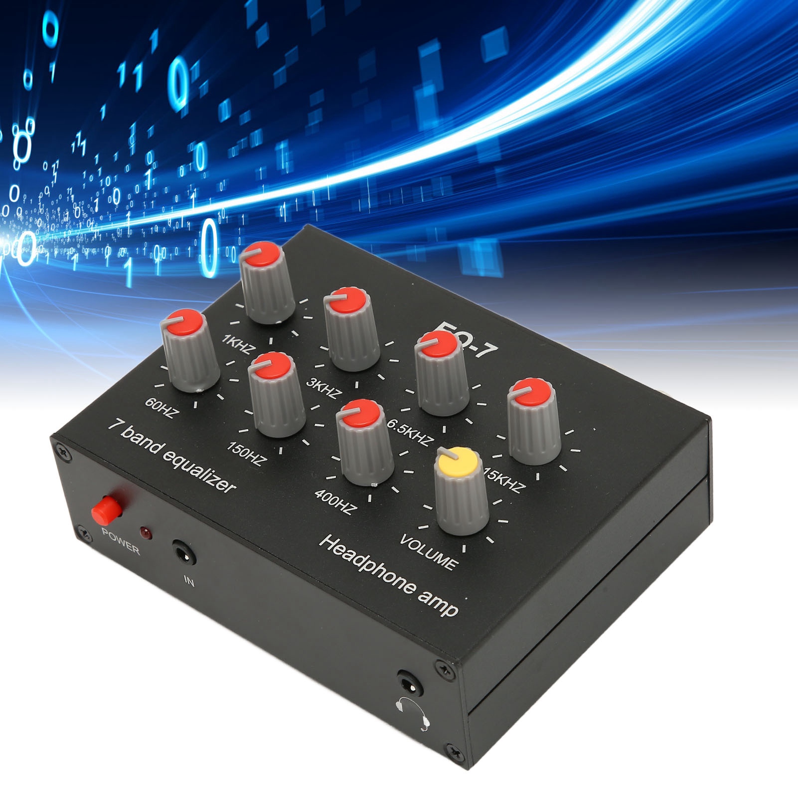 7 Bant Ses Ekolayzır RCA Çıkış - Audio Music Equalizer incelemesi ve fiyatı