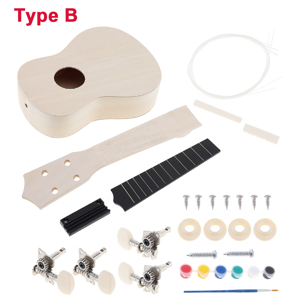 DIY Ukulele 21 Inç Kiti Geyik  - Ukulele Beginner Kit incelemesi ve fiyatı